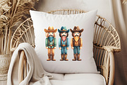Cowboy Nutcrackers, Christmas PNG, an Illustration by Libby Wishes (Thumbnail 4 of 6)