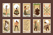 Complete Tarot. 78 Cards, an Illustration by La Inspiratriz (Thumbnail 10 of 11)