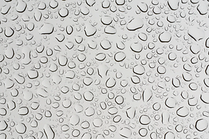 Rain Drops on Glass