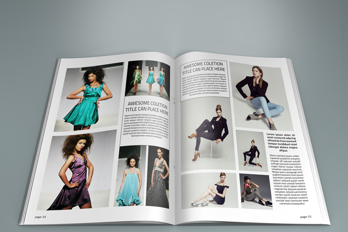 Fashion Lookbook Template V208, a Magazine Template by Template Shop (Photo 8 of 11)