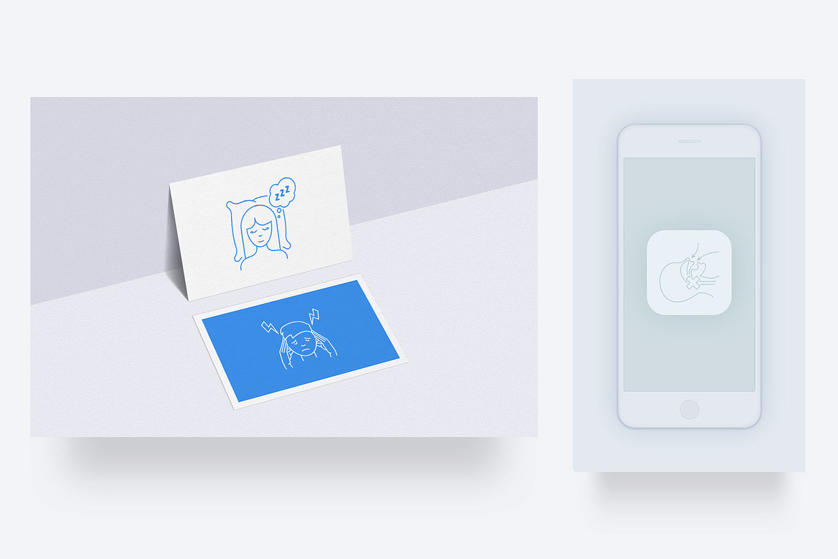 Insomnia | 32 Icons Set Hand Drawn, an Outline Icon by Marina Silence (Photo 6 of 17)