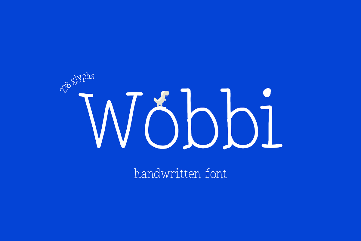 Wobbi – Playful Handwritten Serif, a Handwritten Font by BiancaXavier (Photo 1 of 9)