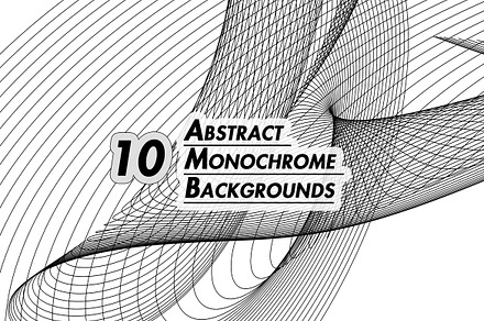 Abstract Monochrome Backgrounds