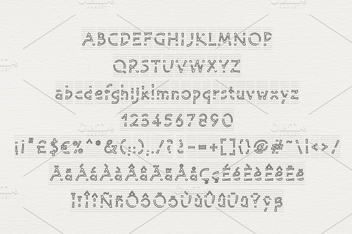 Woven, a Blackletter Font by Digital Typeface Studio (Photo 2 of 3)