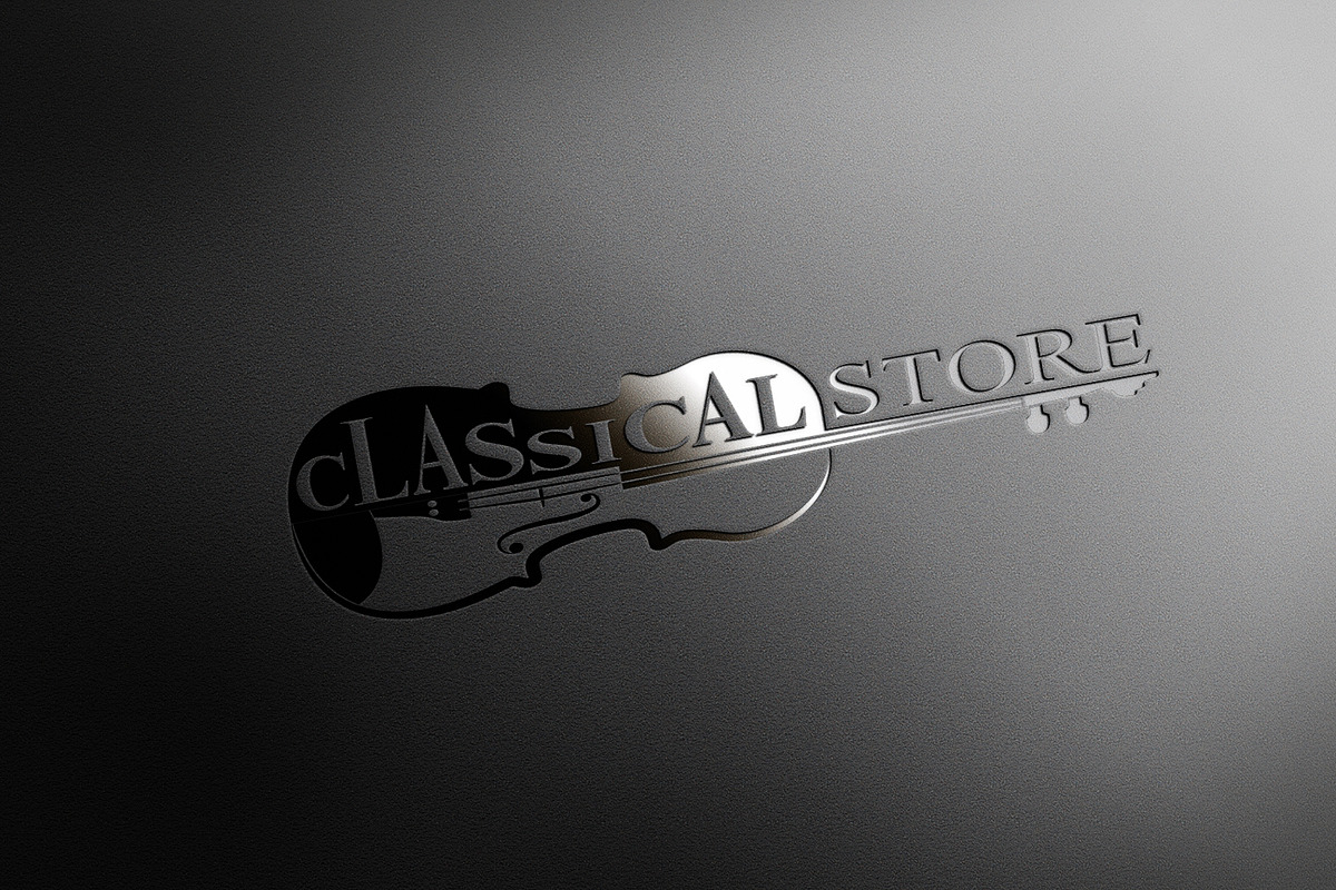 Classical Store logo, a Branding & Logo Template by conac.danbogdan (Photo 2 of 4)