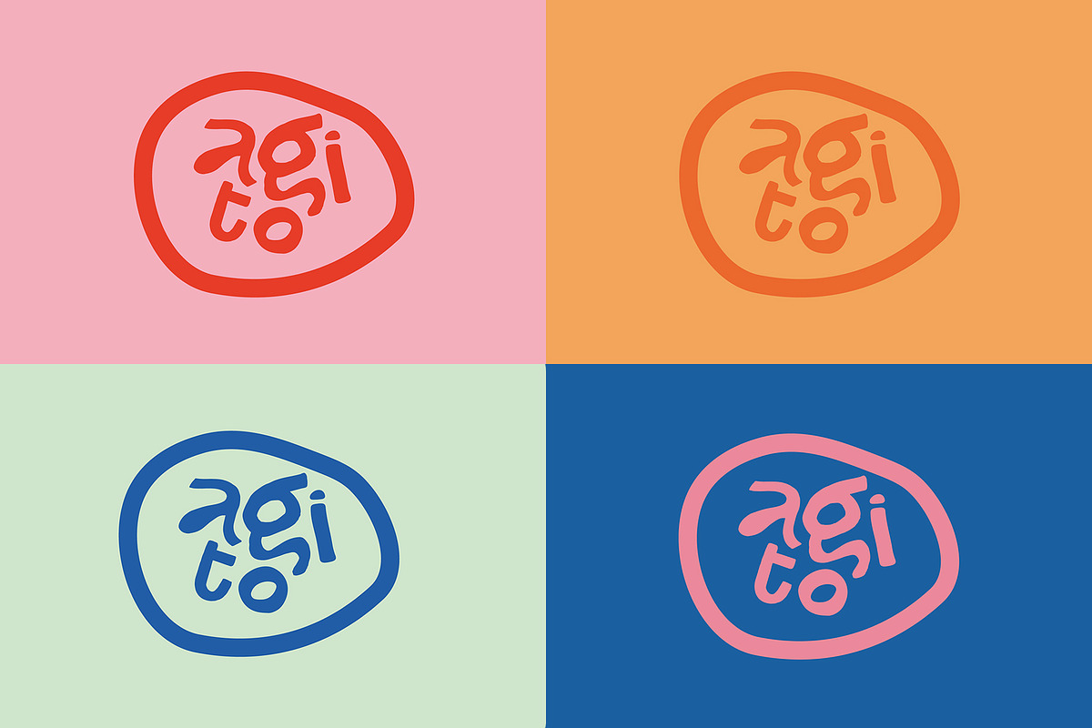 AGITO — Playful Display Font, a Sans Serif Font by Caio Maia (Photo 6 of 6)