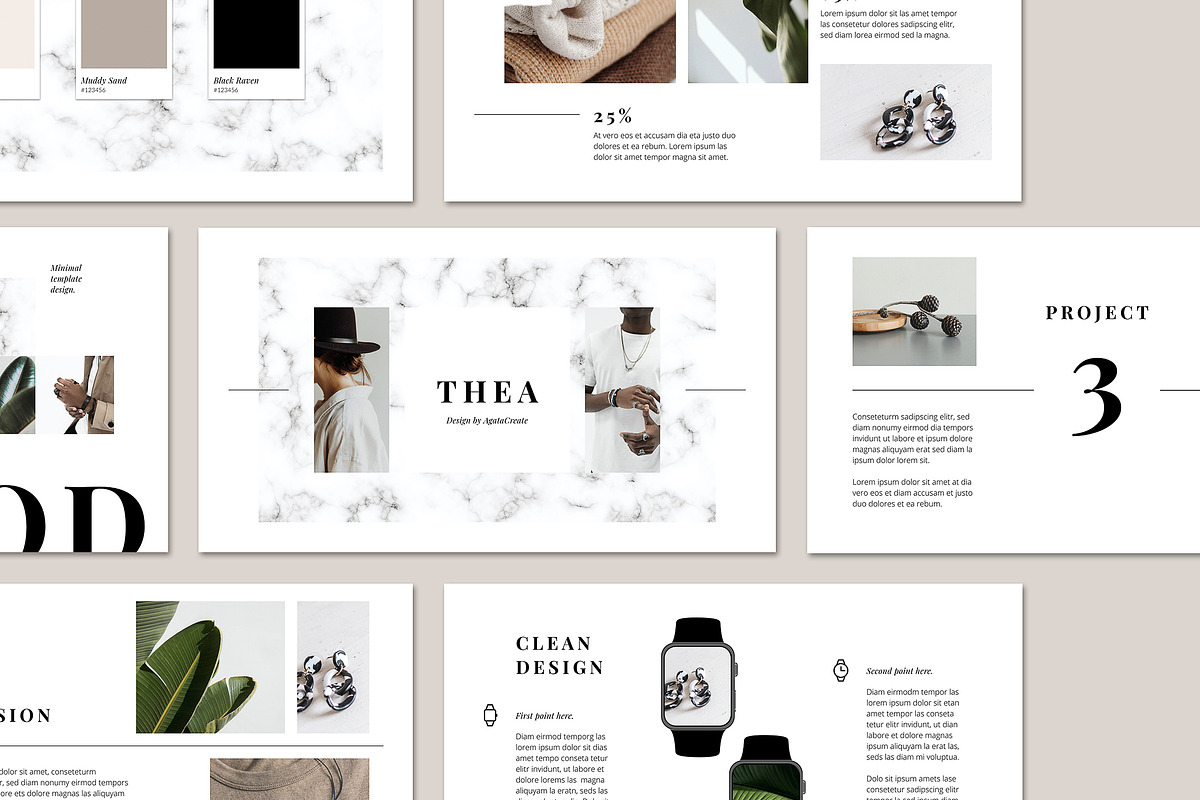 THEA Keynote Template, a Presentation Template by AgataCreate (Photo 1 of 13)