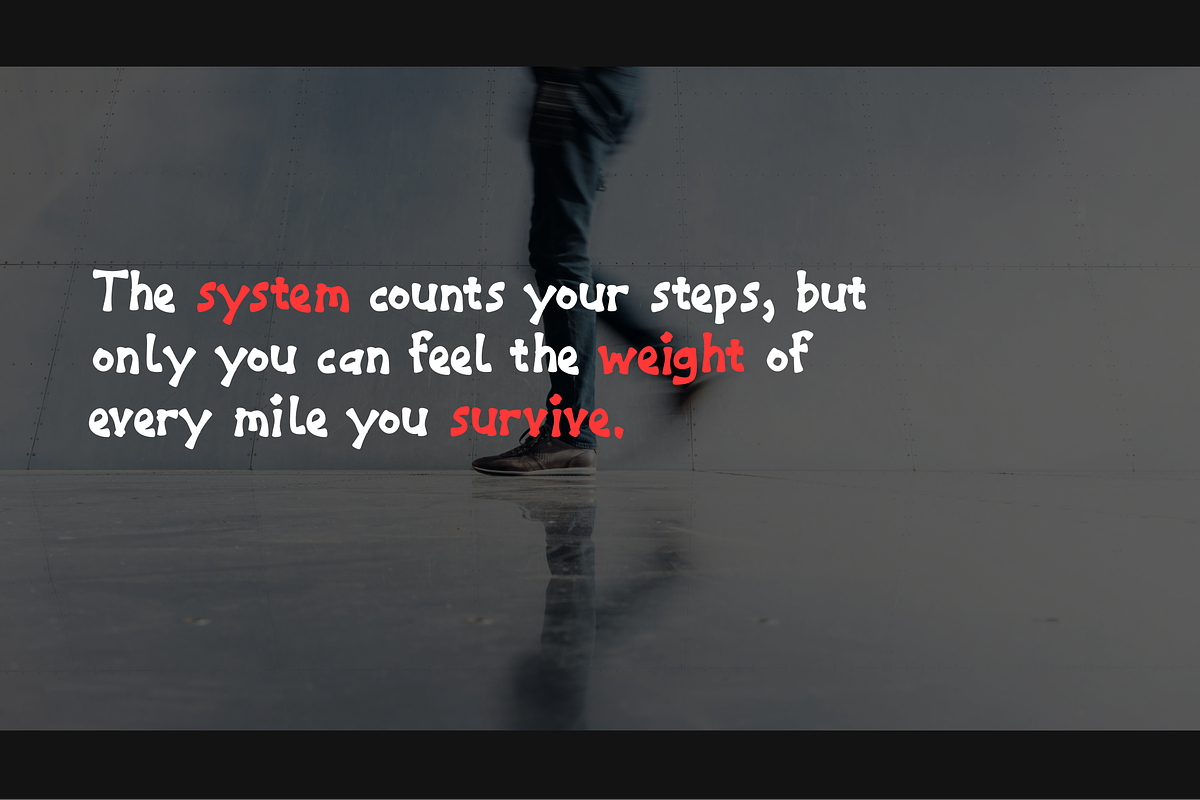 Long Walk Tech - Handwritten Font, a Handwritten Font by BeadyLab (Photo 6 of 9)