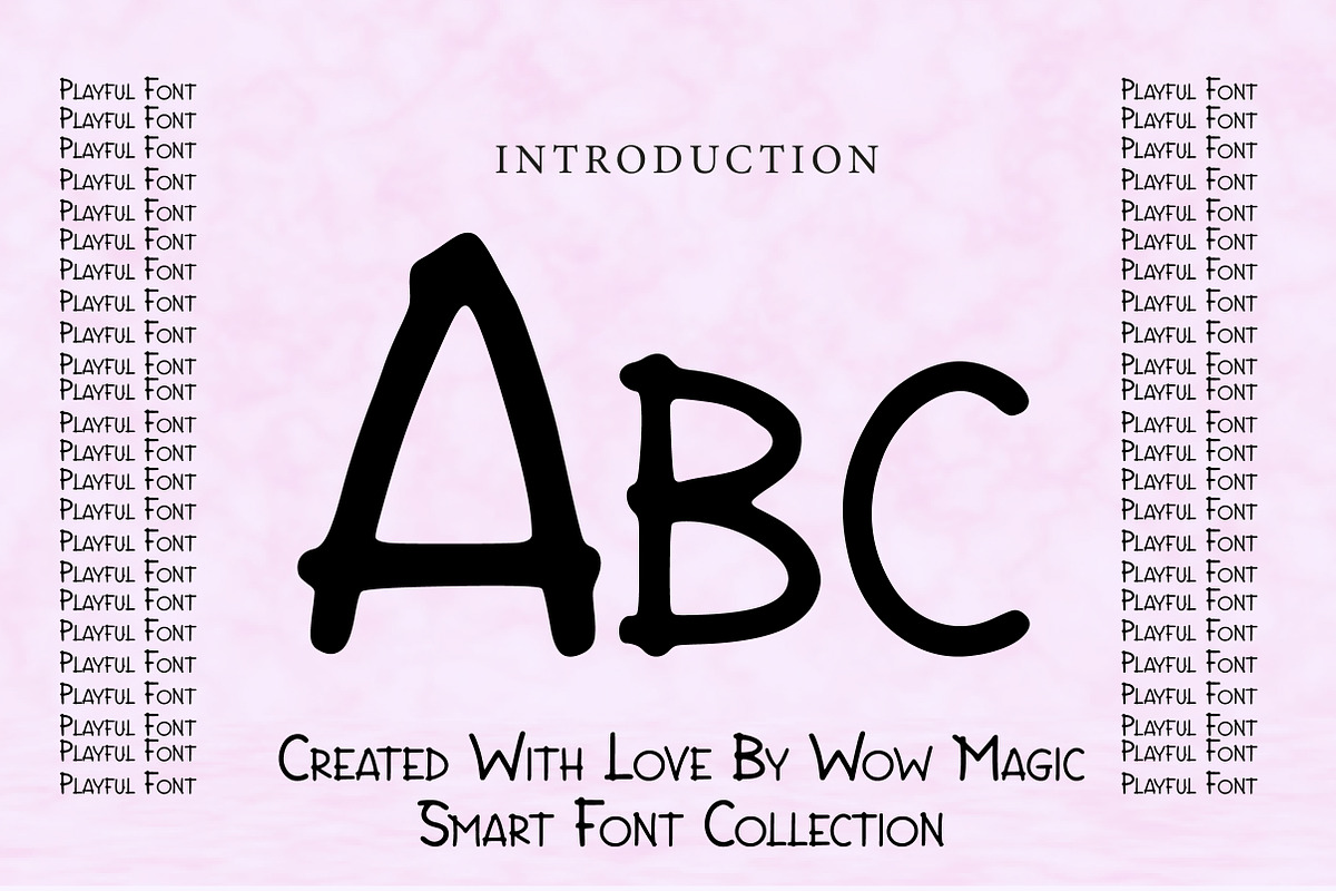 Modular Capsule, a Handwritten Font by Wow Magic (Photo 2 of 3)