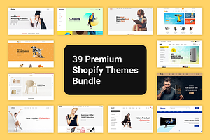 39 Shopify Themes Bundle