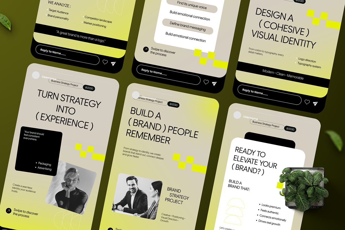 Strategy Project Instagram Story, a Social Media Template by Annora Studio (Photo 2 of 6)