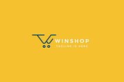 Shopping cart letter W logo, a Branding & Logo Template by Izalsye (Thumbnail 2 of 4)
