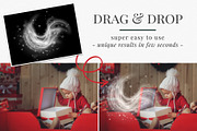 WHITE CHRISTMAS PHOTO OVERLAYS, an Action Add-On by BrownLeopard (Thumbnail 2 of 6)