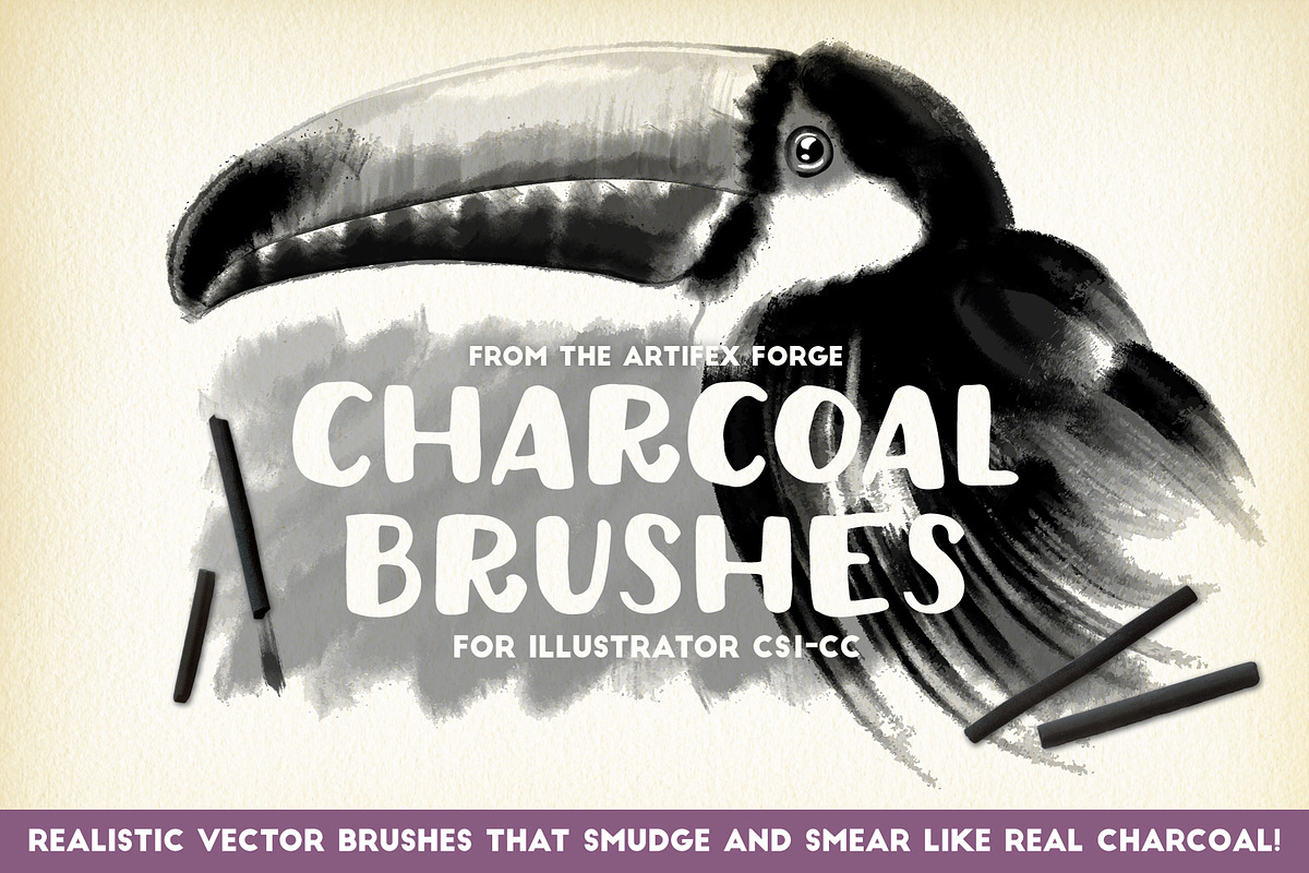 Charcoal Brushes