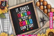 it takes a special teacher design, a Graphic by Designmountain (Thumbnail 3 of 3)