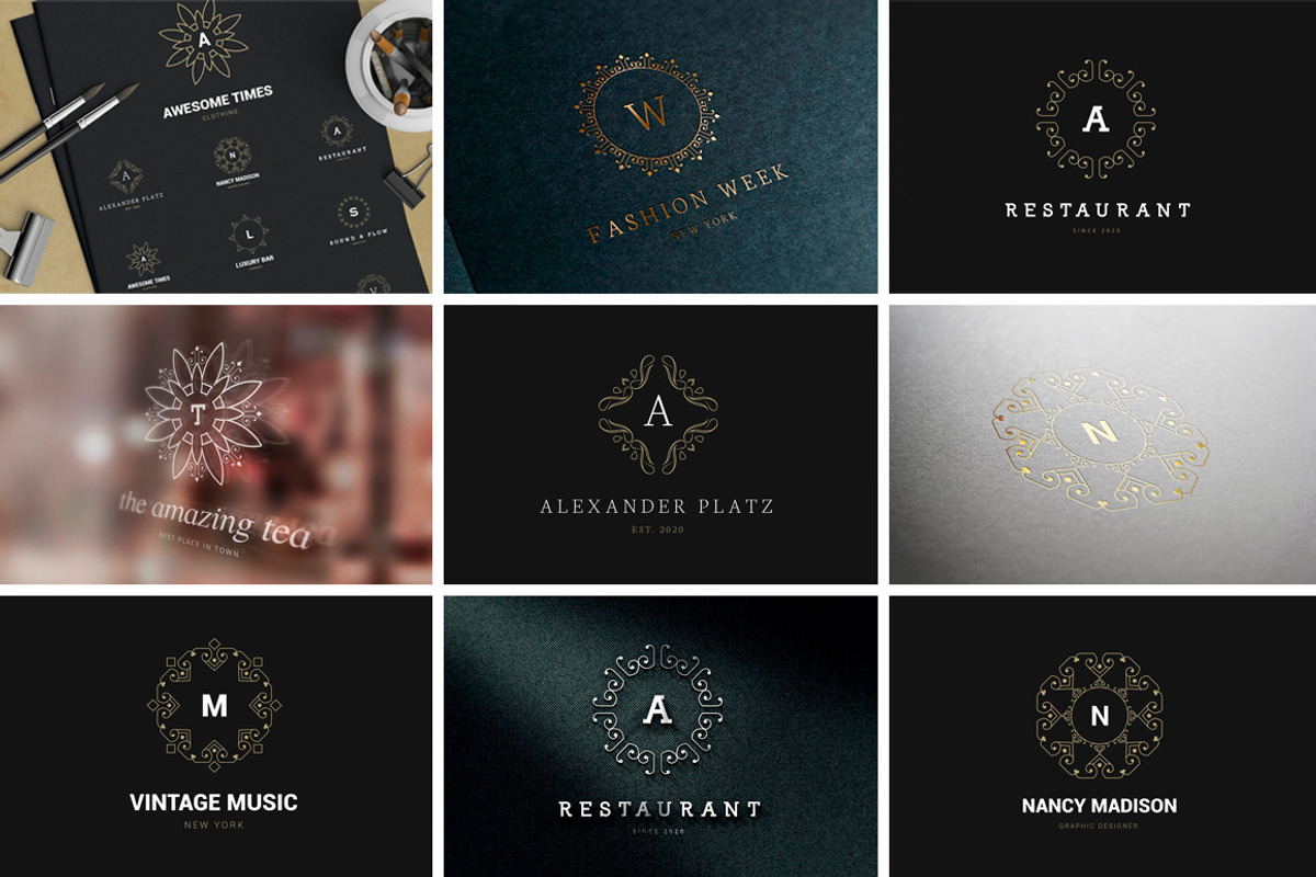 ALL IN ONE LOGO BUNDLE, a Branding & Logo Template by Design District (Photo 7 of 61)