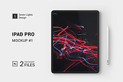 iPad Pro Mockup #1, an iPad Mockup by Seven Lights (Thumbnail 1 of 7)