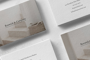 Renwick Business Card Template