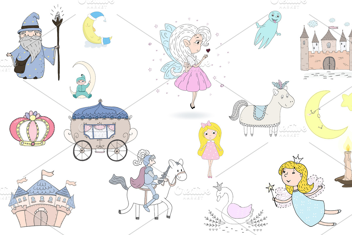 Fairy tale collection!, a Background Graphic by Irene_Boiko_ART (Photo 2 of 13)