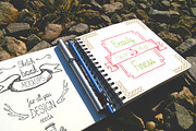 Outdoor Sketchbook Mock-up, a Print Template by VectorBurn (Thumbnail 2 of 5)