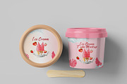 Ice Cream Tube Mockup, a Packaging Mockup by Tokobeta (Thumbnail 2 of 9)