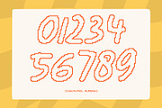 CS Galya Pixel, a Script Font by Craft Supply Co. (Thumbnail 5 of 8)