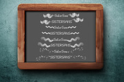 Sister Font Duo, a Script Font by Weblord (Thumbnail 10 of 12)