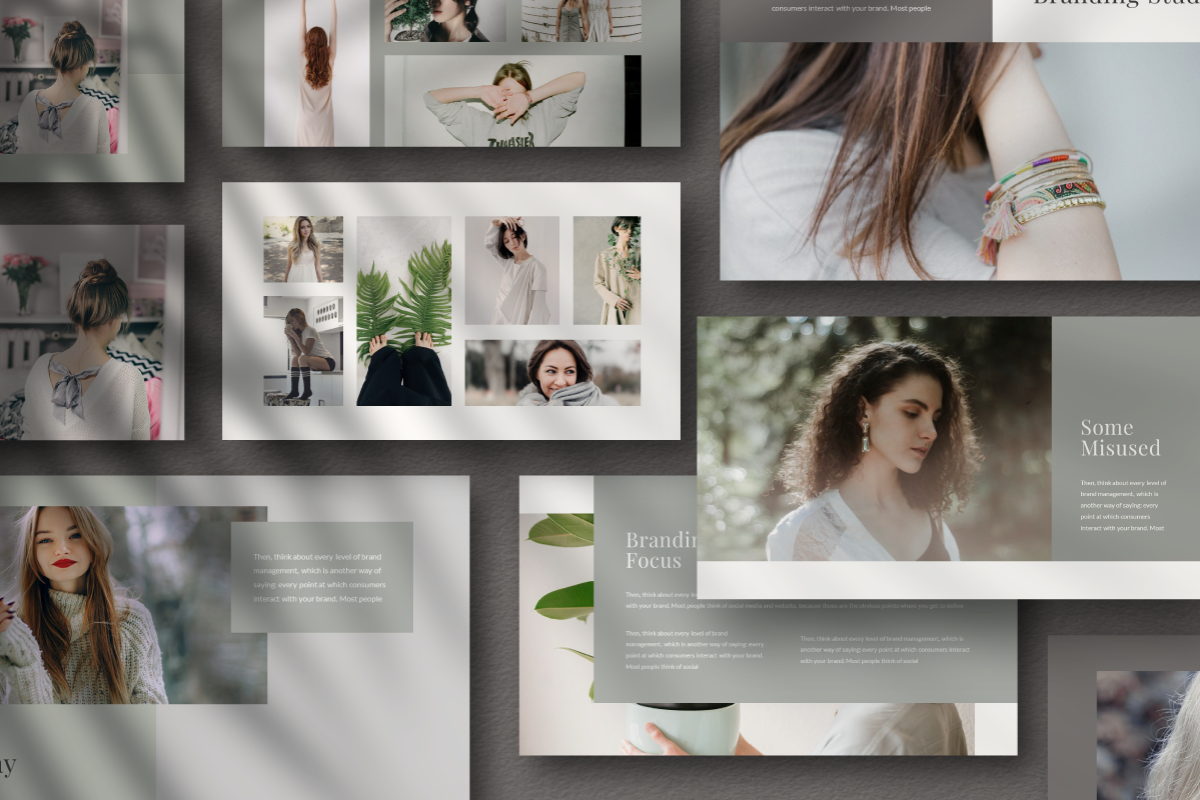Gray Powerpoint Template, a Presentation Template by Inkofert (Photo 2 of 10)