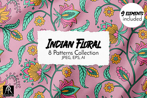 Indian Floral Patterns Collection