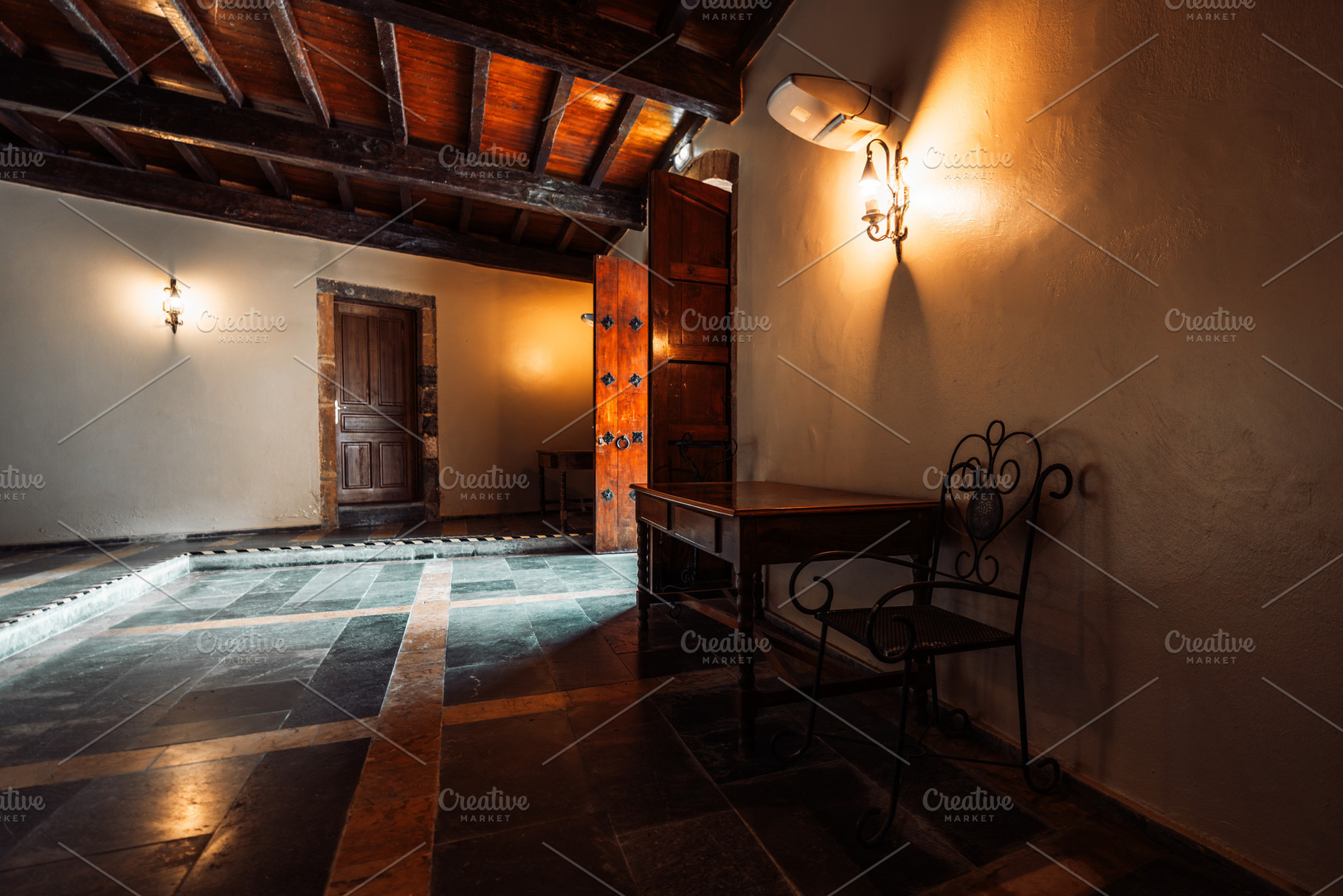 Rustic historic interior in Asturias, an Architecture Photo by SkyNext