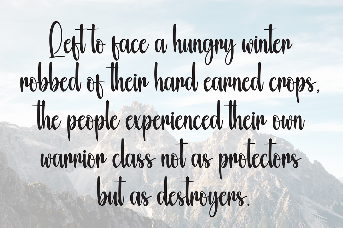 Butterfly | Script Font, a Handwritten Font by Scratchones (Photo 6 of 8)