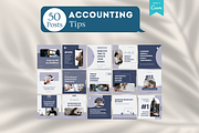 Accountant Posts - Canva Templates, a Social Media Template by Viral Content Design (Thumbnail 5 of 15)