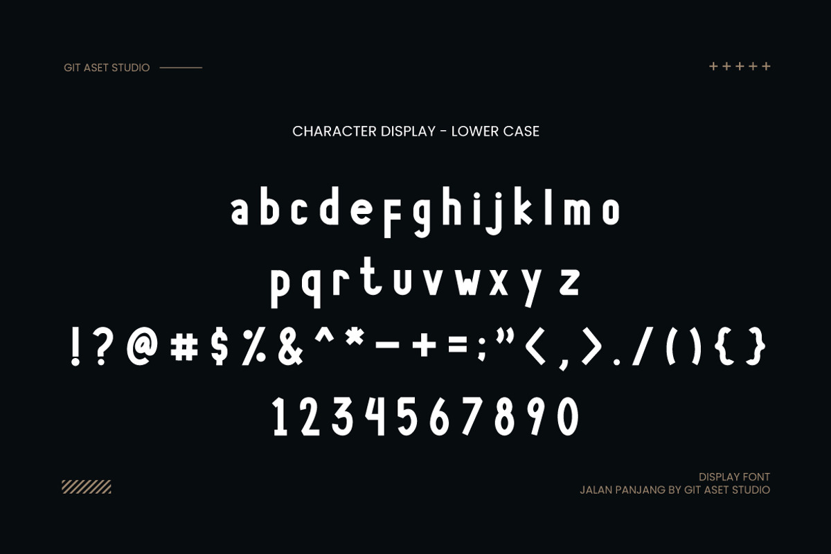 Jalan Panjang - Condensed Sans Serif, a Sans Serif Font by gitasetstudio (Photo 3 of 6)