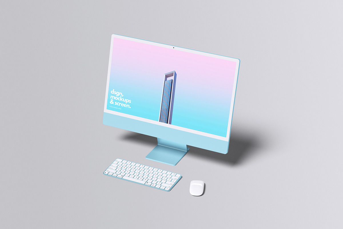 iMac Mockup, a Mac Mockup by Riel Concept (Photo 3 of 8)
