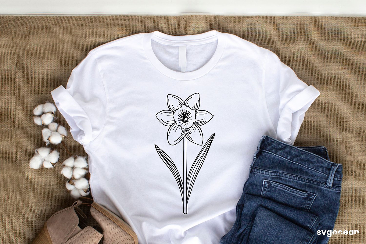 Flowers SVG Bundle, a Decorative Illustration by svgocean (Photo 2 of 11)