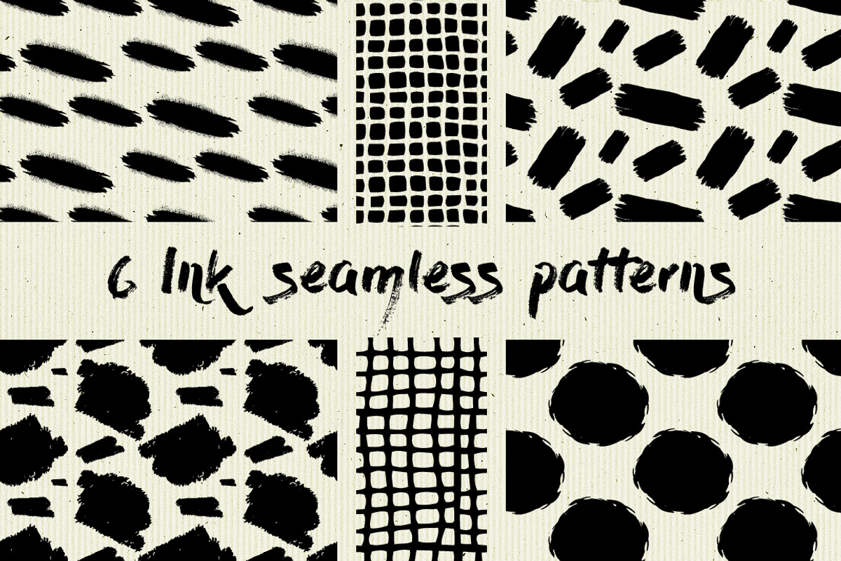 Ink collection, a Pattern Graphic by MiraBell (Photo 3 of 9)