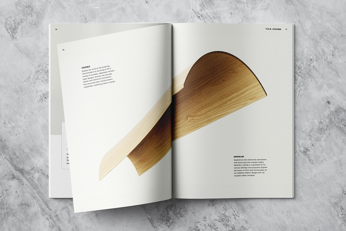 Modern Portfolio Template, a Brochure Template by Template Temple (Photo 6 of 10)