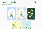 Spring Snowdrops Flowers Collection, an Object Illustration by Harmony Draws (Thumbnail 5 of 9)