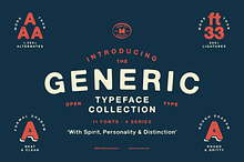 Generic Typeface Collection