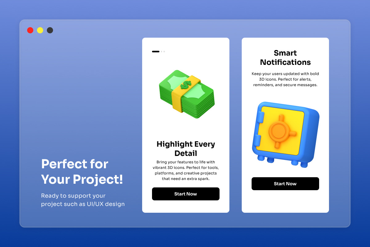FinTech 3D Finance Icon Pack, a Finance Illustration by twinstd (Photo 6 of 6)