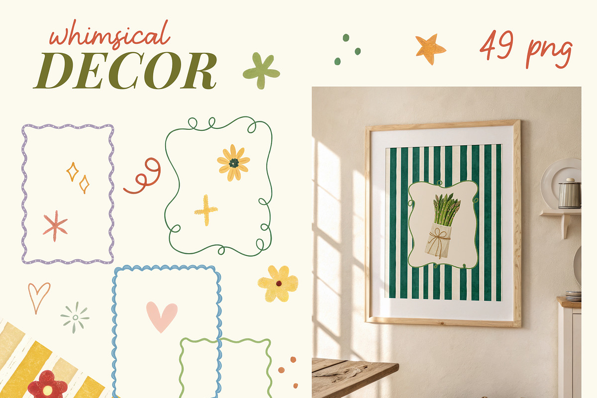 Whimsical Vegetables kit, an Object Graphic by Polli Deeva (Photo 11 of 15)