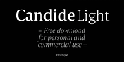 Candide, a Serif Font by Hoftype (Thumbnail 3 of 16)