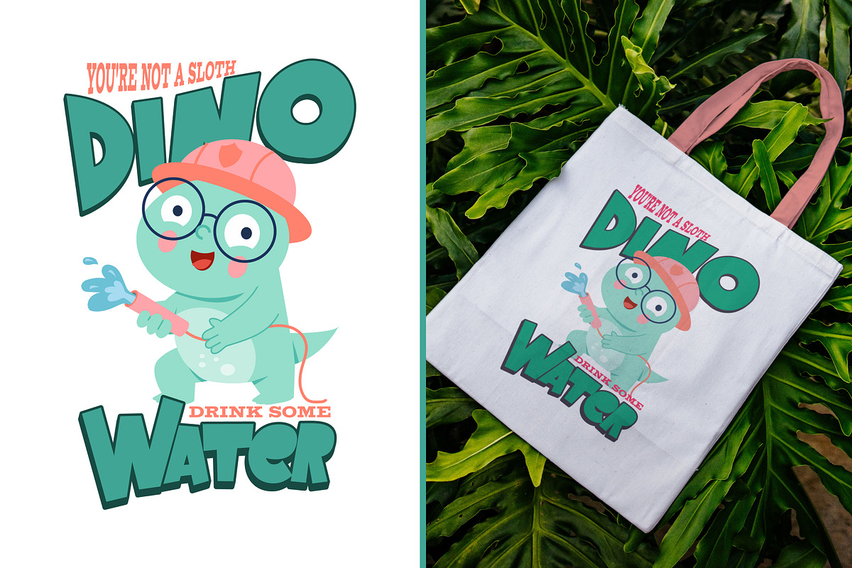 50 Dino Characters Illustration, an Animal Illustration by Brickclay (Photo 4 of 11)