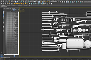 BASEMESH WEAPON COLLECTION, an Object 3D Model by MohamedHussien1 (Thumbnail 7 of 8)