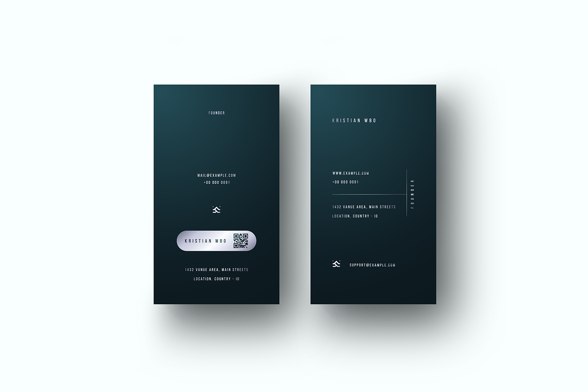 Minerva - Business Card Template, a Business Card Template by Ctrl space studio (Photo 3 of 9)