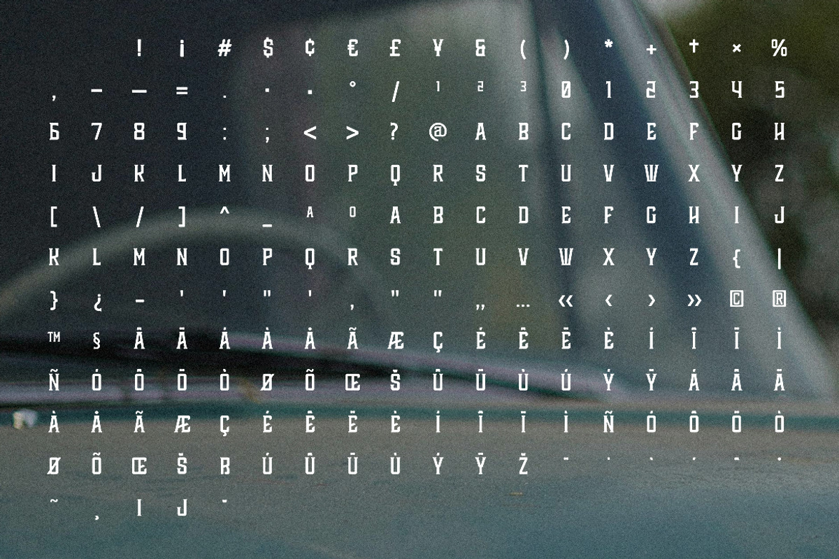Outrider - Modern Slab Serif Display, a Slab Serif Font by Webhance Studio (Photo 9 of 9)