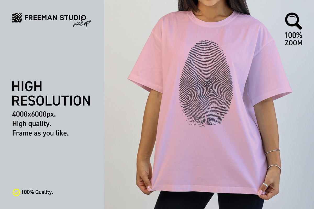 T-Shirt Mockup, a Shirt Mockup by Freeman Studio (Photo 4 of 14)