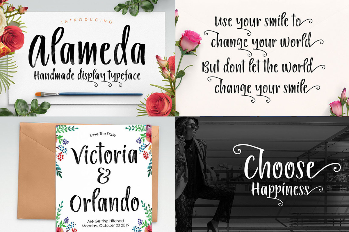 Handwritten Fonts Collection, a Script Font by Areatype (Photo 40 of 62)