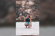 Peace Sign on the Beach, a Beauty & Fashion Photo by Chris Joel Campbell (Thumbnail 1 of 2)