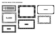 Borders & Ornaments Vector Art, an Object Graphic by Wood Type Revival (Thumbnail 3 of 4)